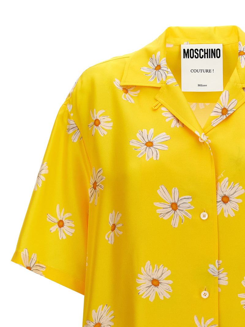 Moschino Margherite Print Shirt | Urbalenti™ NYC