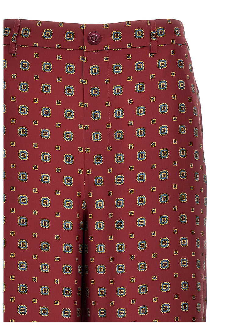 Moschino Patterned Pants | Urbalenti™ NYC