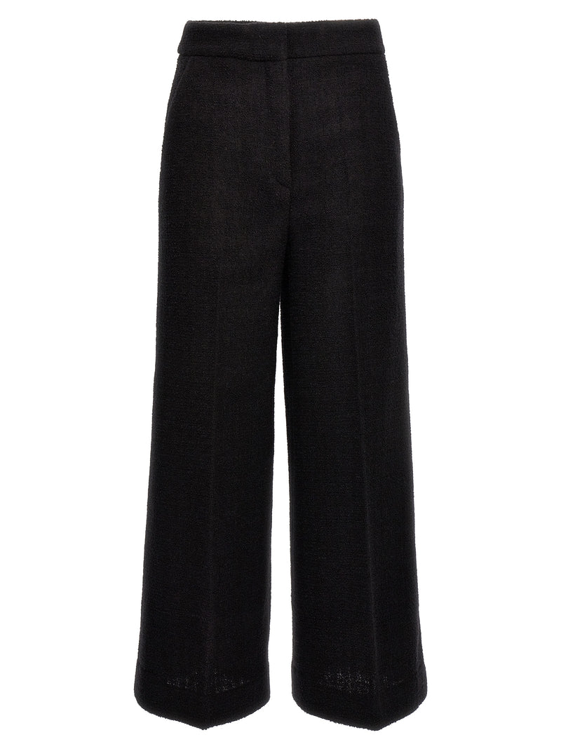 Moschino Moschino Cropped Bouclè Pants
