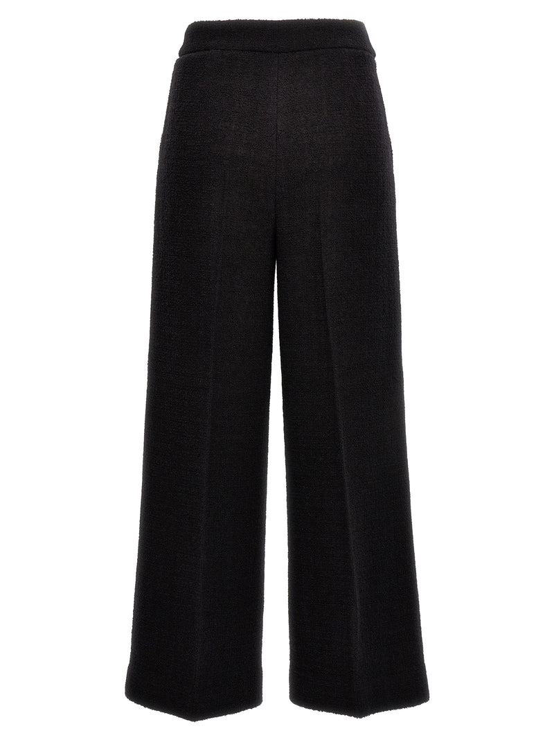 Moschino Moschino Cropped Bouclè Pants