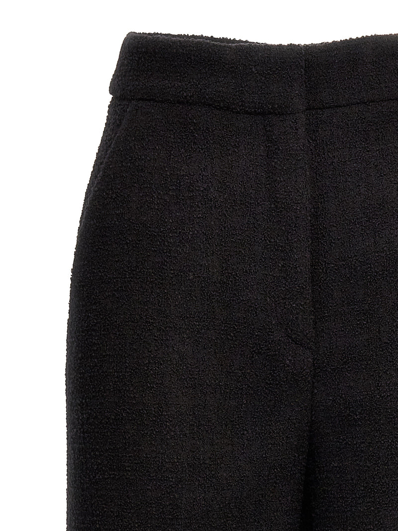 Moschino Moschino Cropped Bouclè Pants