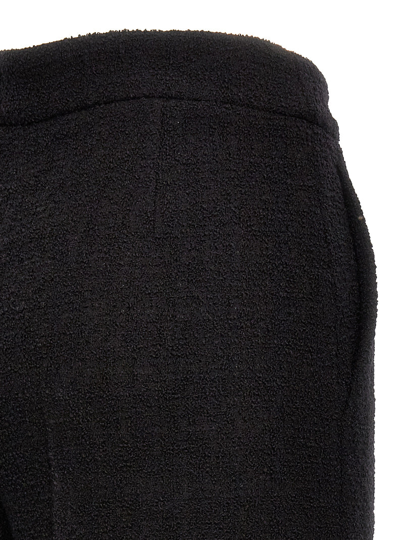 Moschino Moschino Cropped Bouclè Pants