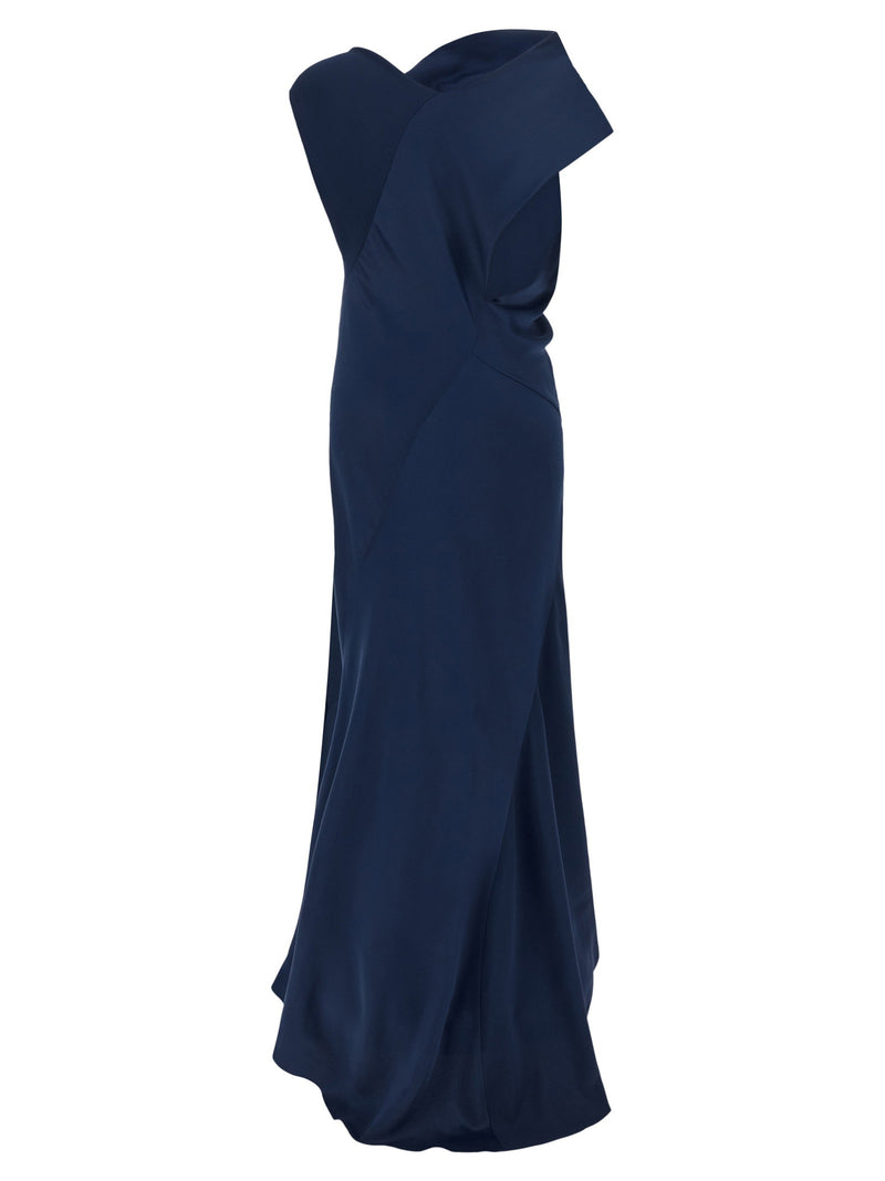 Alberta Ferretti Alberta Ferretti Draped Asymmetrical Dress