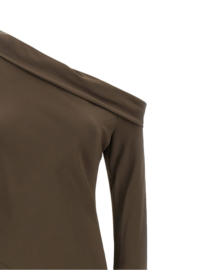Alberta Ferretti Alberta Ferretti Bare Shoulder Dress