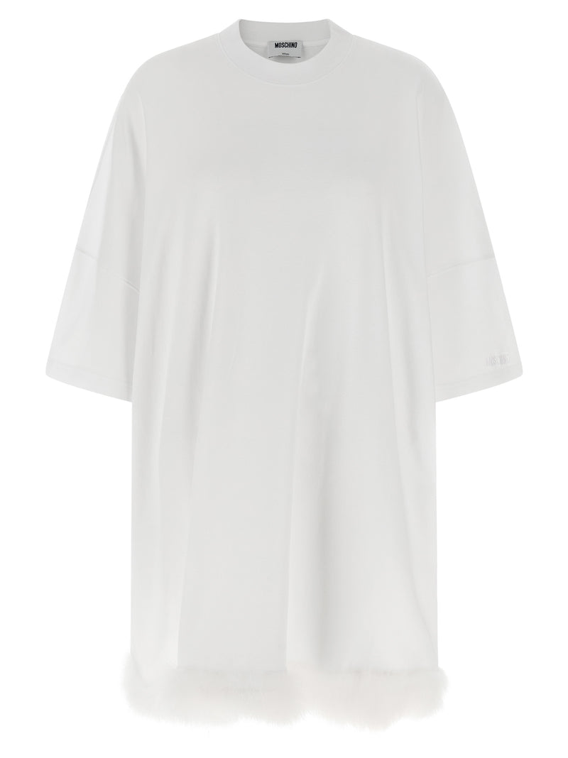 Moschino Feather Dress | Urbalenti™ NYC