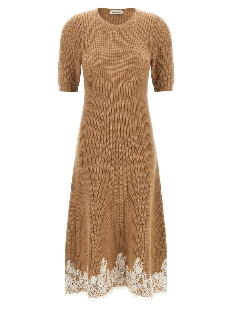 Alberta Ferretti Alberta Ferretti Lace Hem Dress