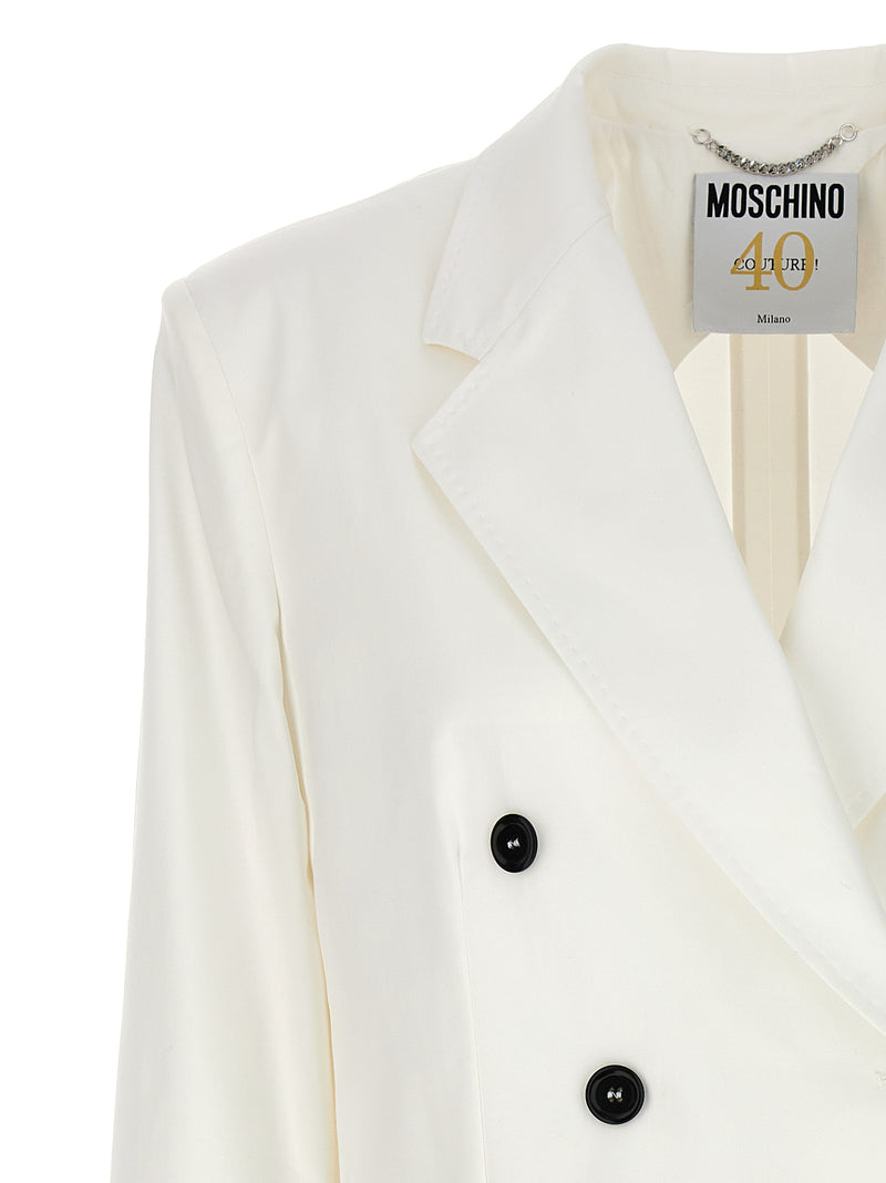 Moschino Double-breasted Blazer | Urbalenti™ NYC