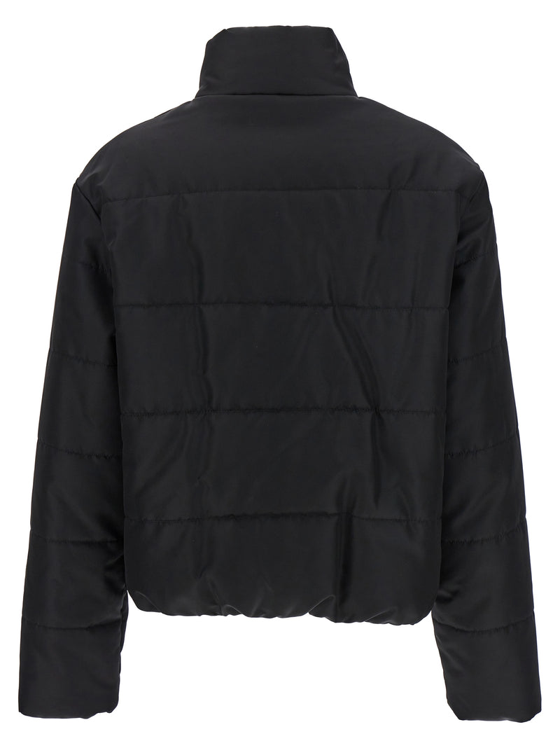 Moschino Logo Button Down Jacket | Urbalenti™ NYC