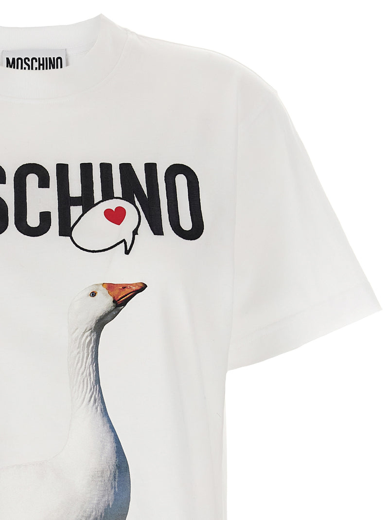 Moschino Embroidery T-shirt | Urbalenti™ NYC