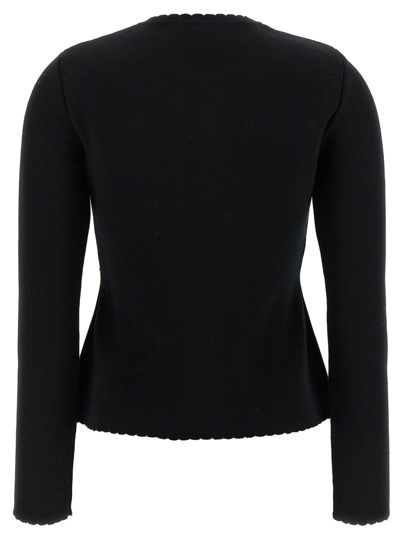 Moschino Chain Cardigan | Urbalenti™ NYC
