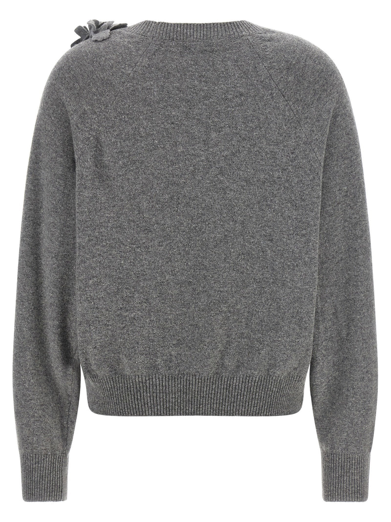Alberta Ferretti Alberta Ferretti Embroidered Flower Sweater