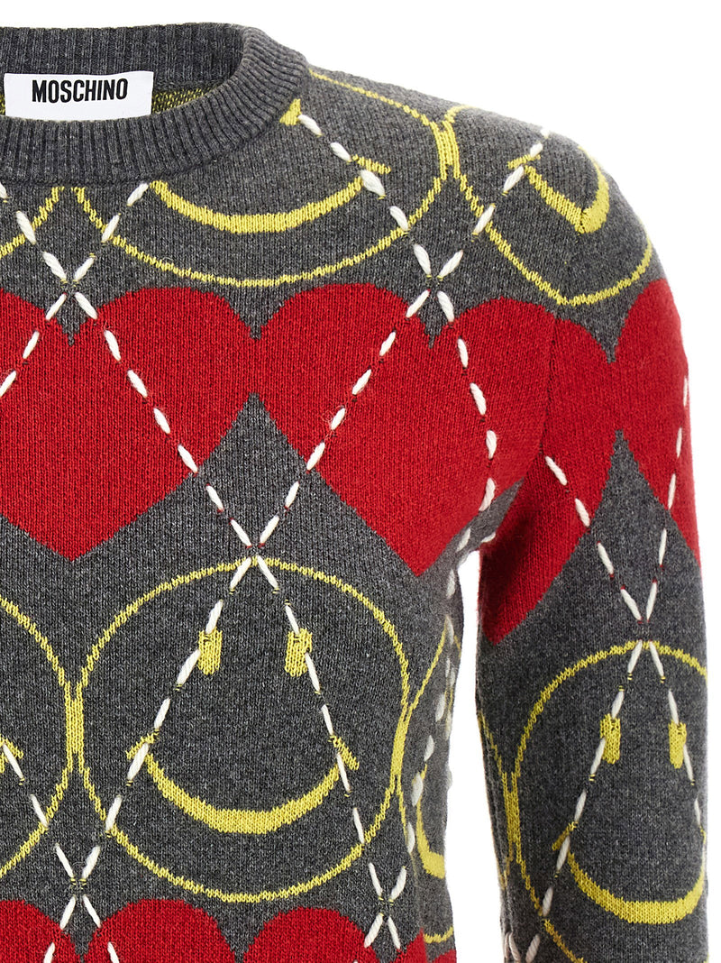 Moschino Moschino Smiley Sweater