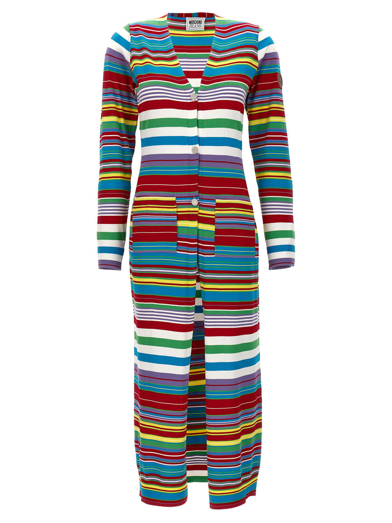Mo5Ch1No Jeans Mo5Ch1No Jeans Striped Cardigan