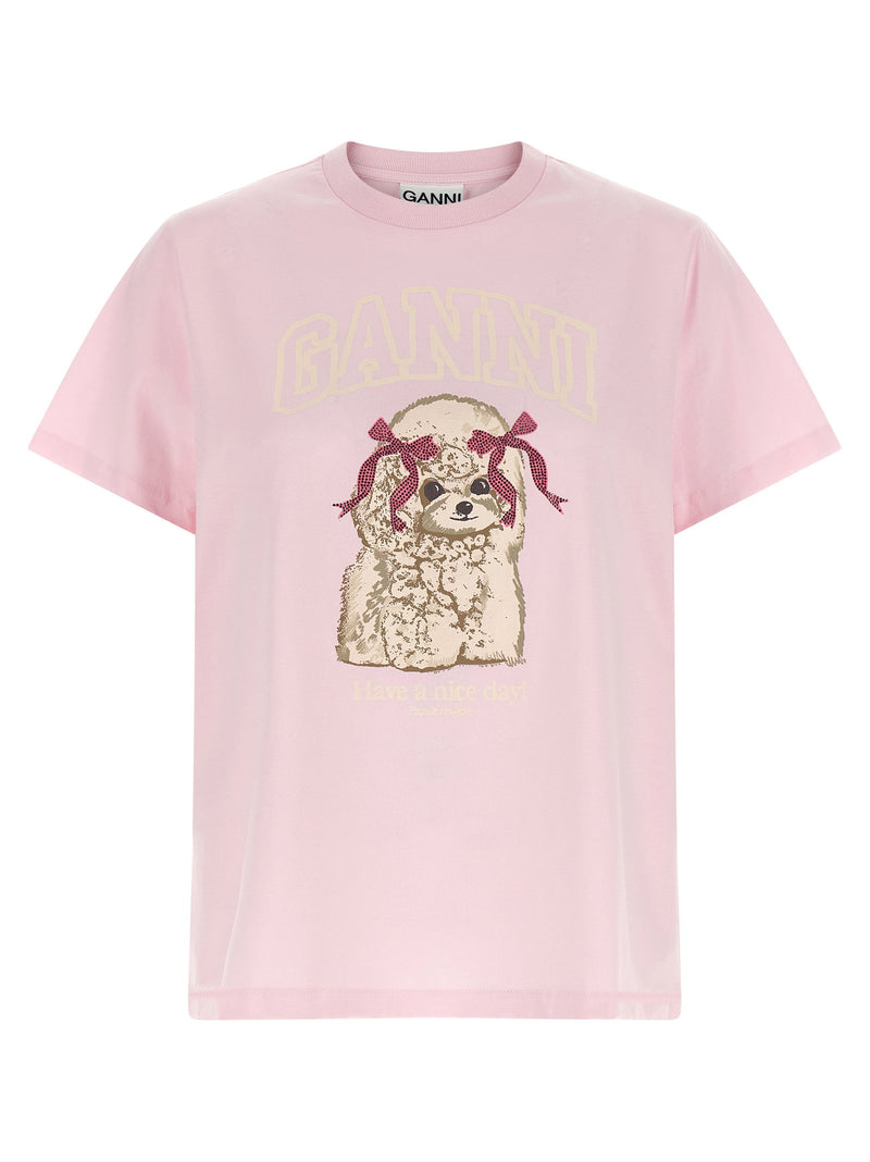 Ganni Ganni Printed T-shirt