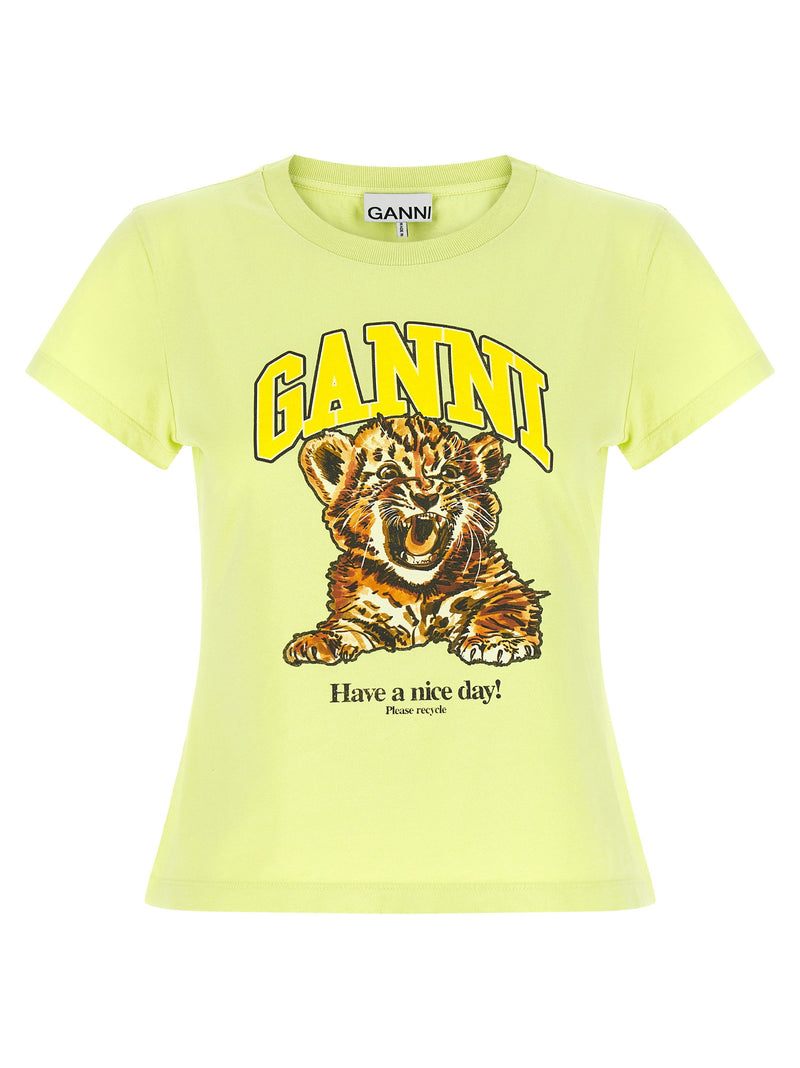 Ganni Ganni Tiger T-shirt