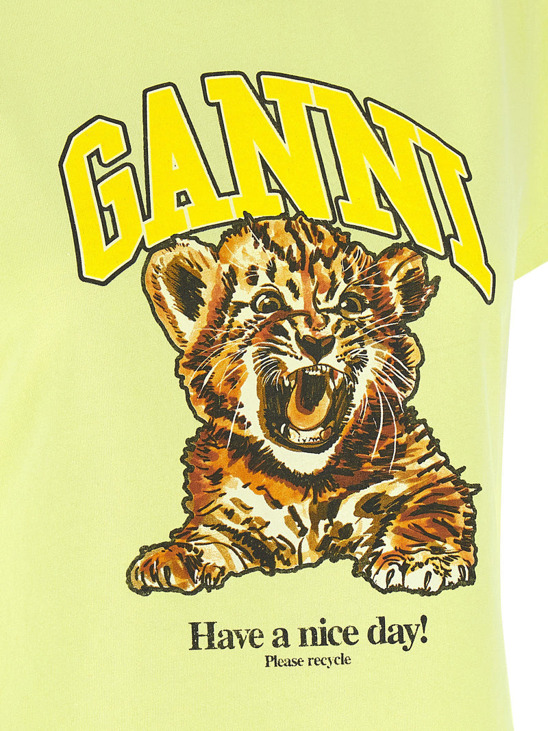 Ganni Ganni Tiger T-shirt