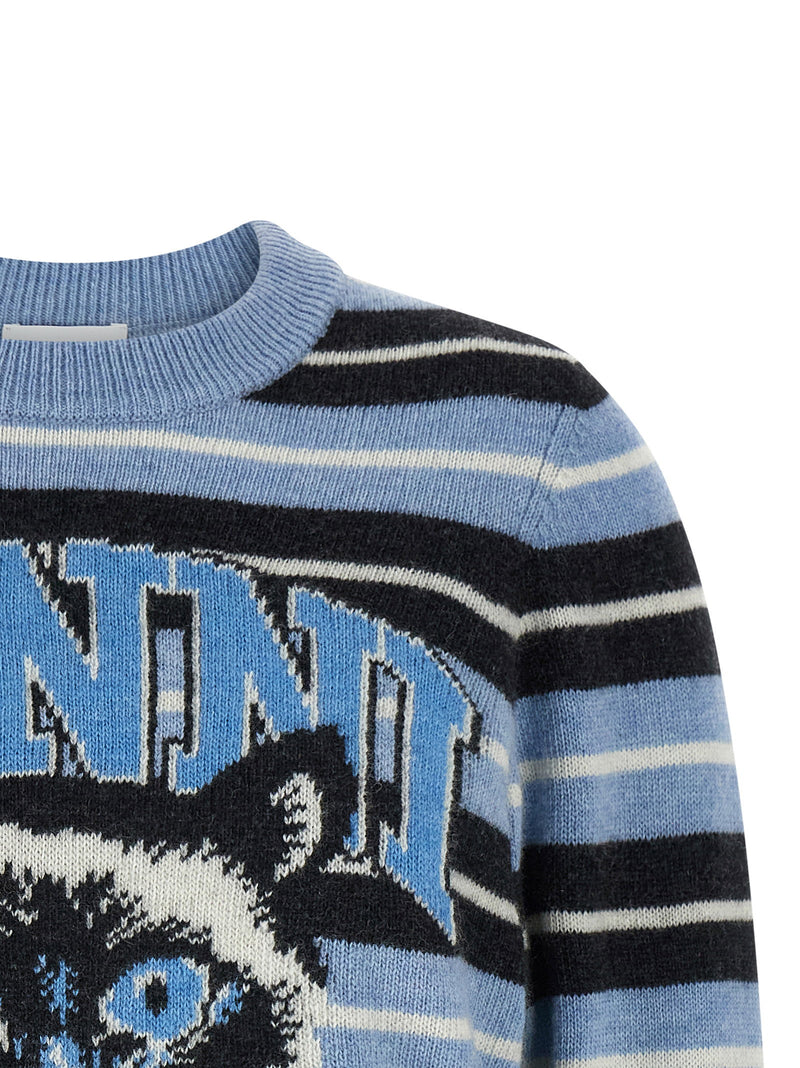 Ganni Ganni Graphic Wool Sweater