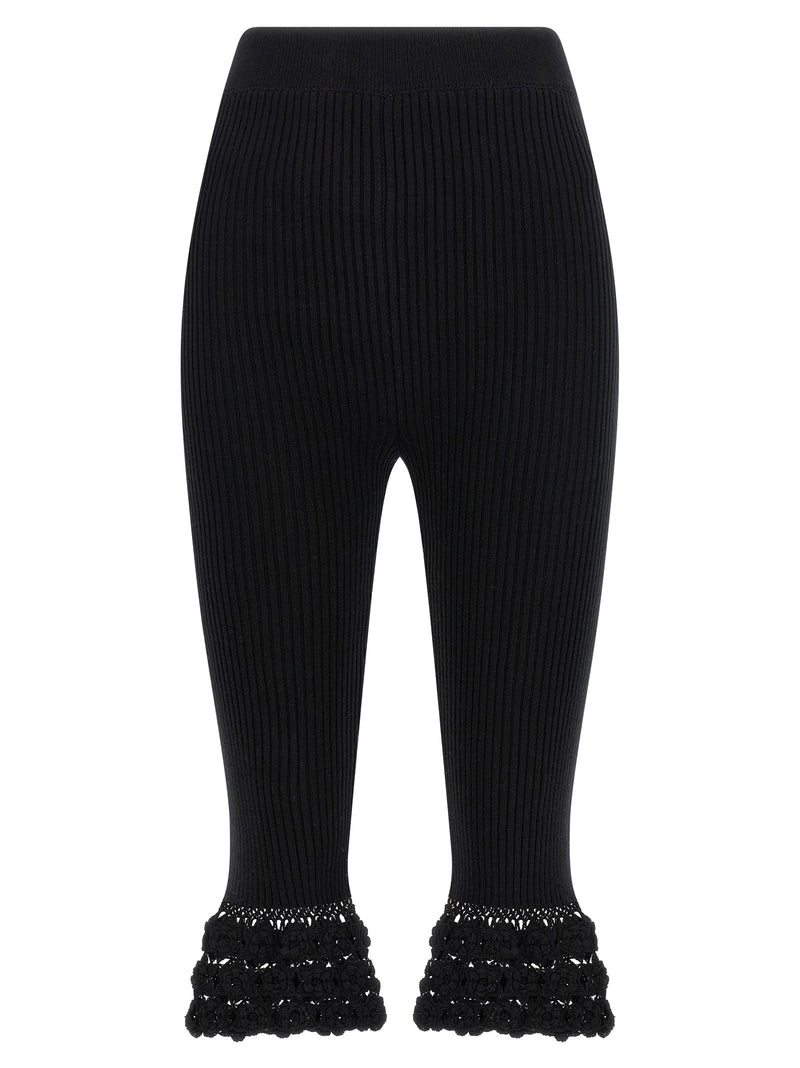 Ganni Ganni Cotton Crochet Pants