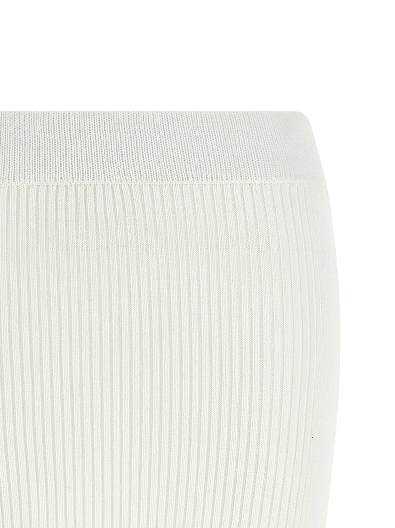 Ganni Ganni Cotton Crochet Skirt