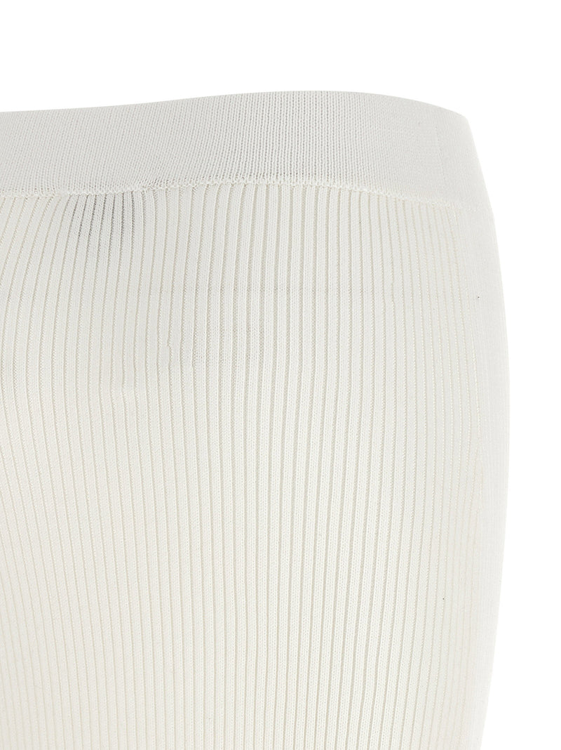 Ganni Ganni Cotton Crochet Skirt