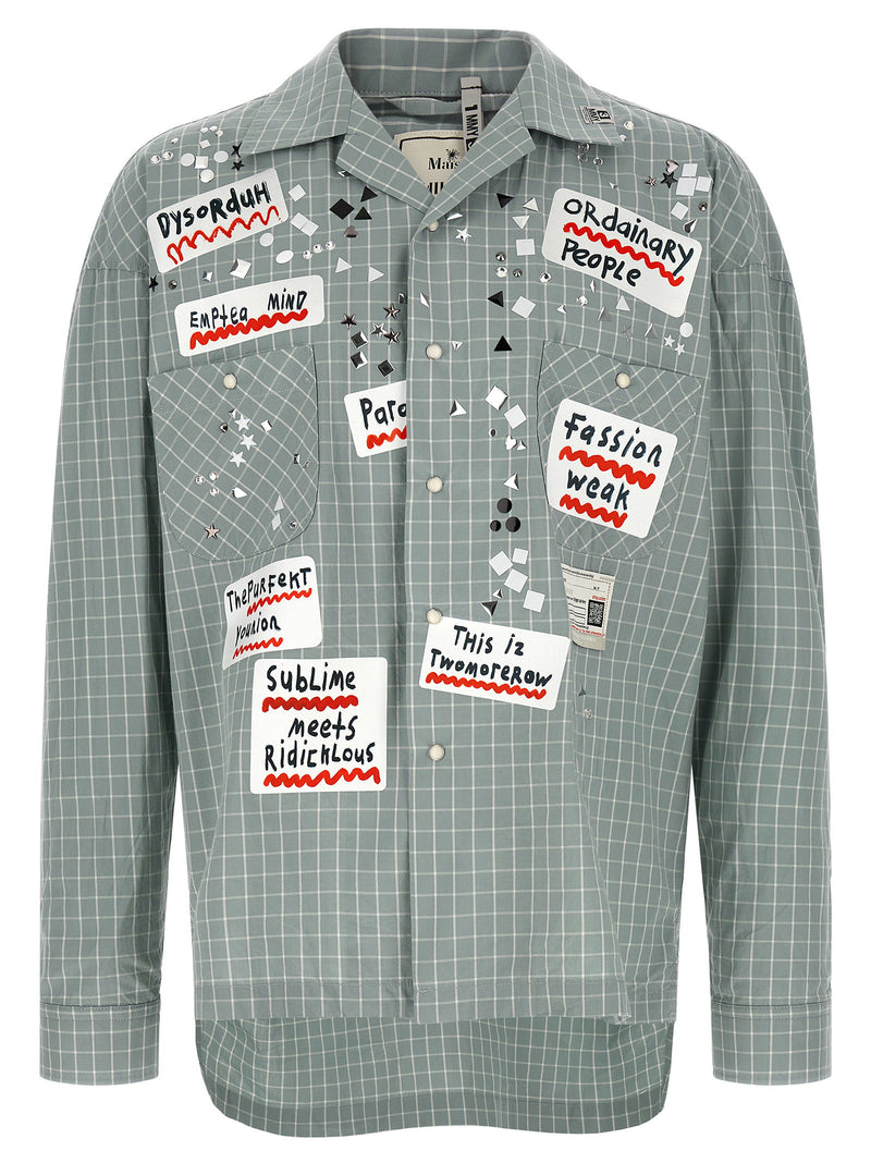 Maison Mihara Yasuhiro Maison Mihara Yasuhiro Shirt Adhesive Decorations