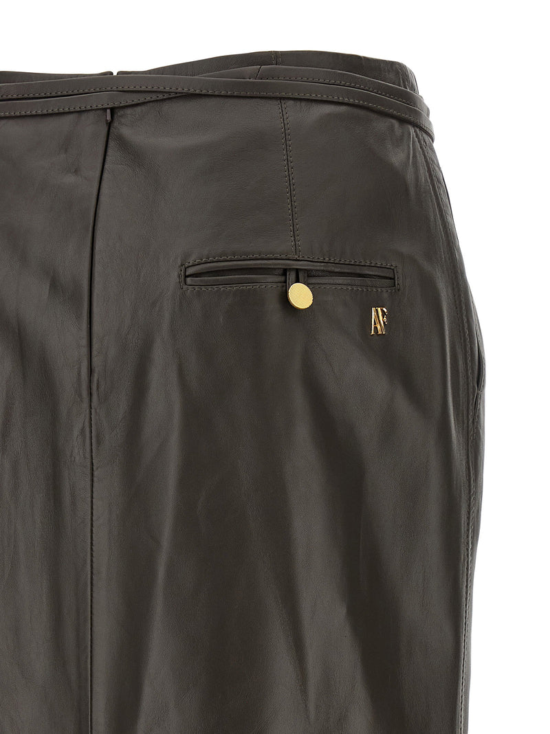 Alberta Ferretti Alberta Ferretti Leather Skirt
