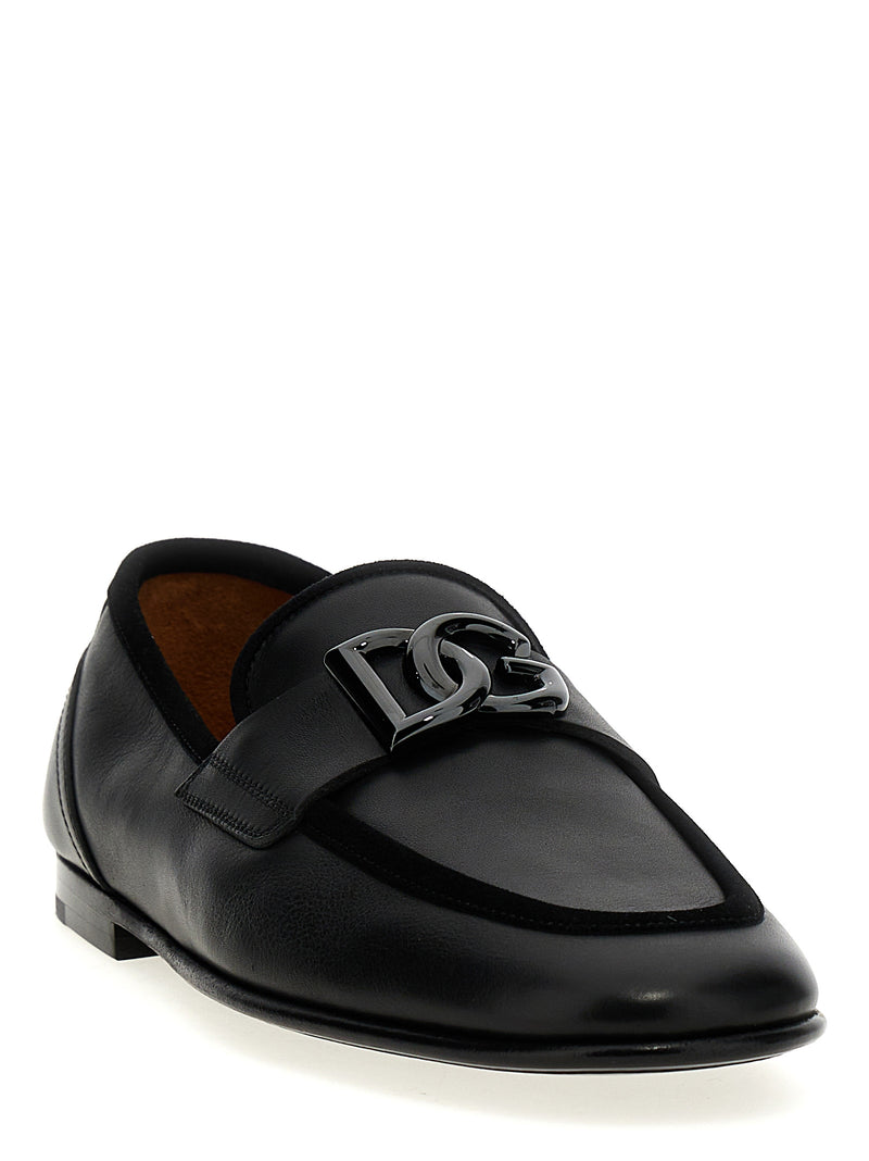 Dolce & Gabbana Dolce & Gabbana Logo Loafers