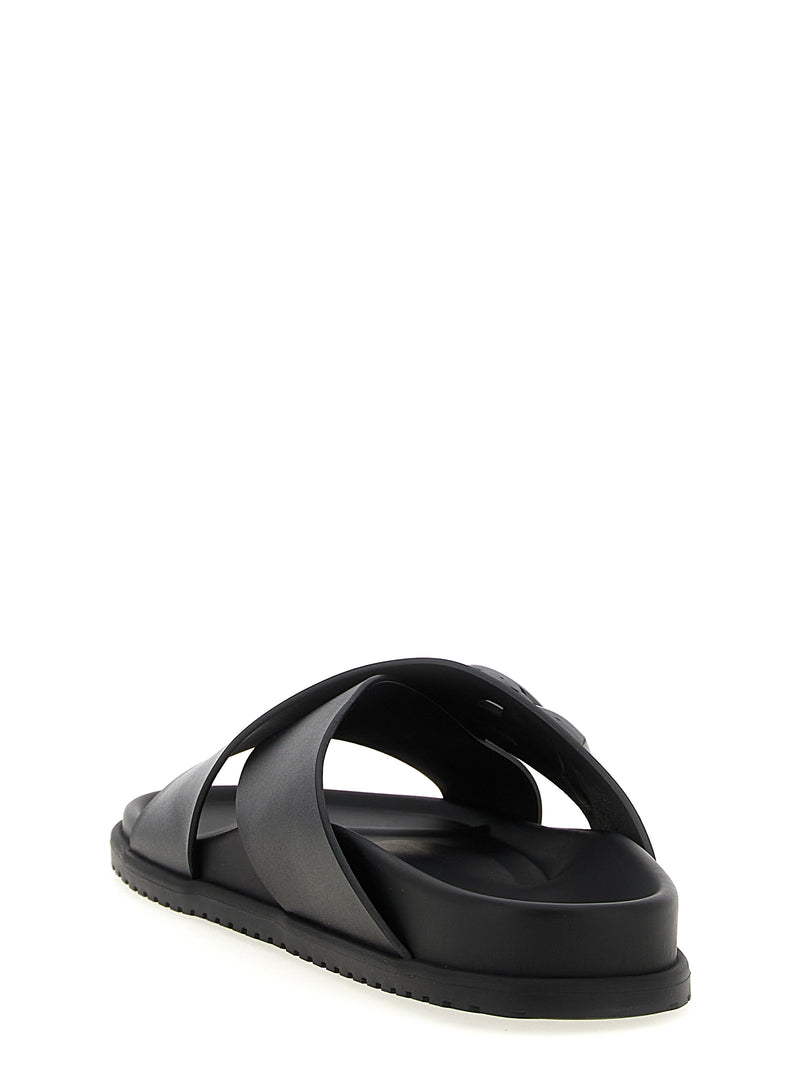 Dolce & Gabbana Dolce & Gabbana Leather Slides