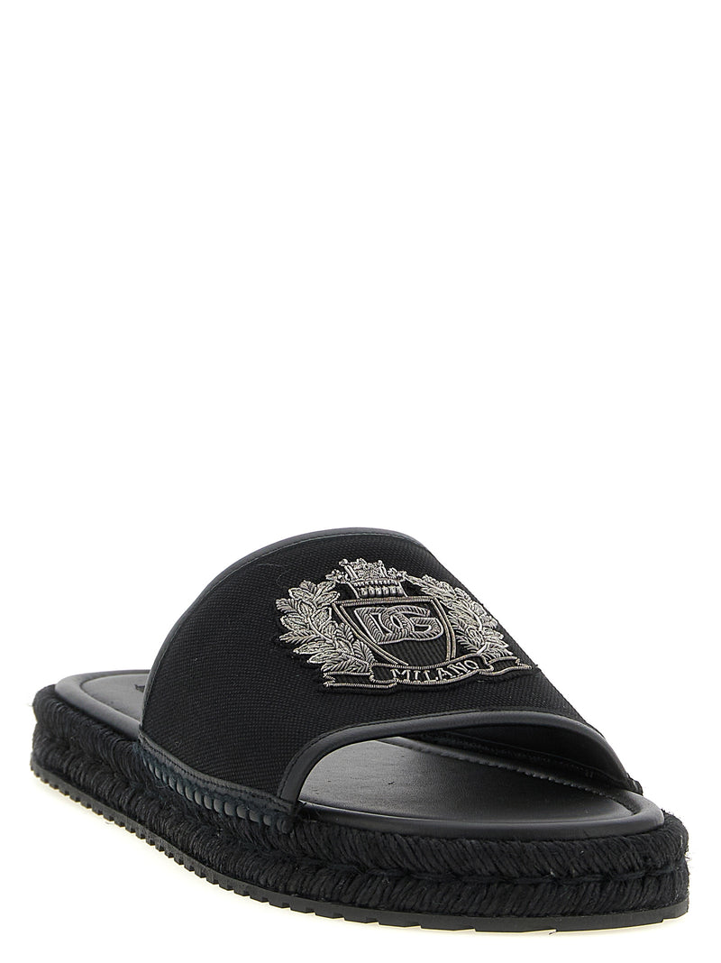 Dolce & Gabbana Dolce & Gabbana Cross-stitch Espadrilles