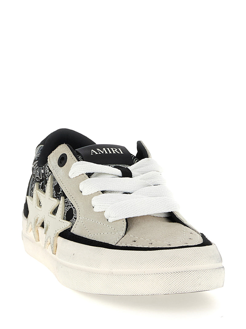 Amiri Amiri Bandana Sunset Skate Sneakers