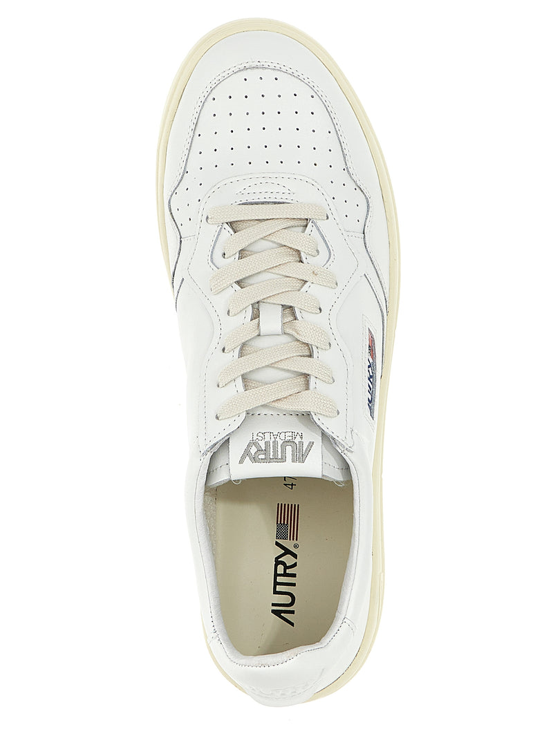 Autry Medalist Low Sneaker - Leather Padded - Style LMLL15 | Urbalenti |... | Urbalenti™ NYC