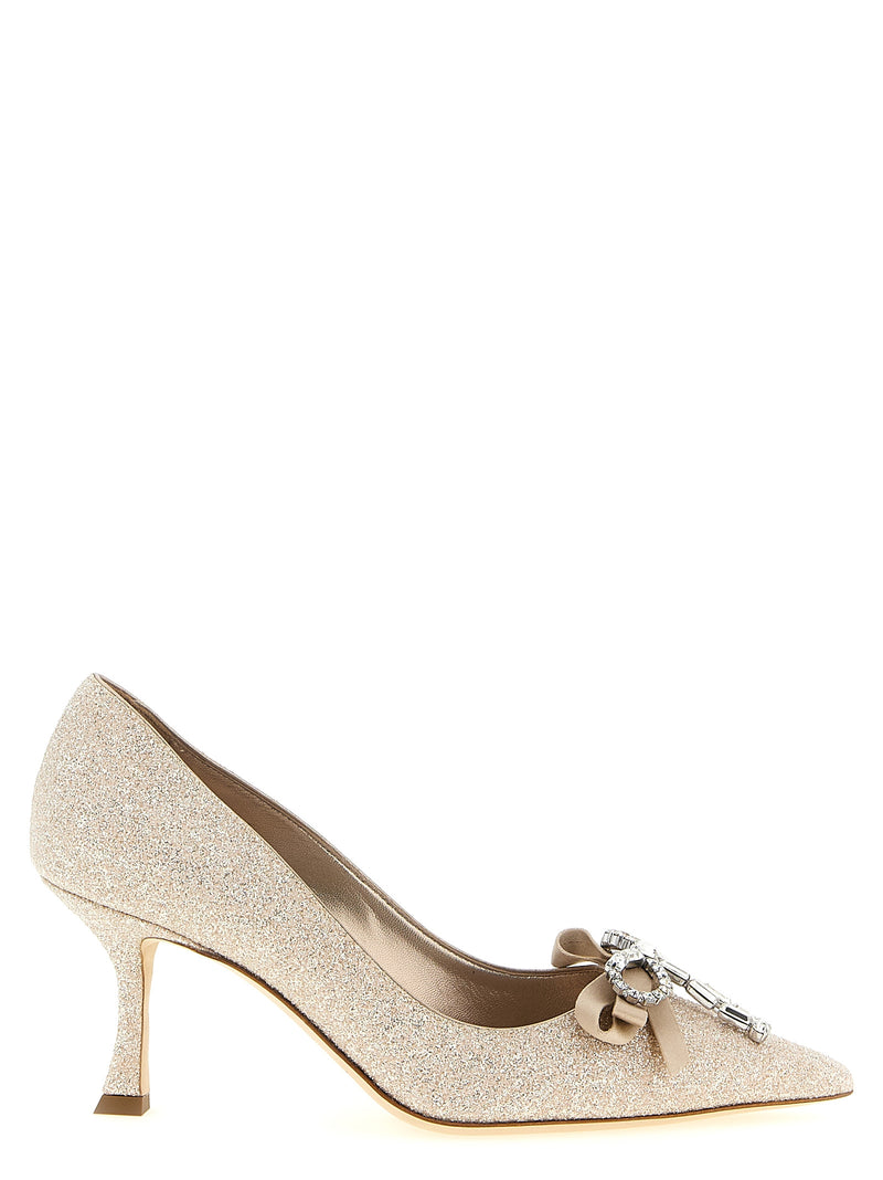 Jimmy Choo Auria Pumps - Leather | Urbalenti™ NYC