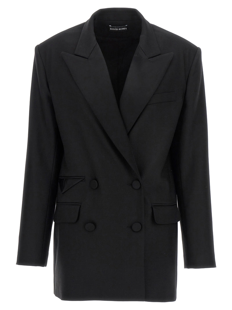 David Koma David Koma Tailored Tuxedo Blazer