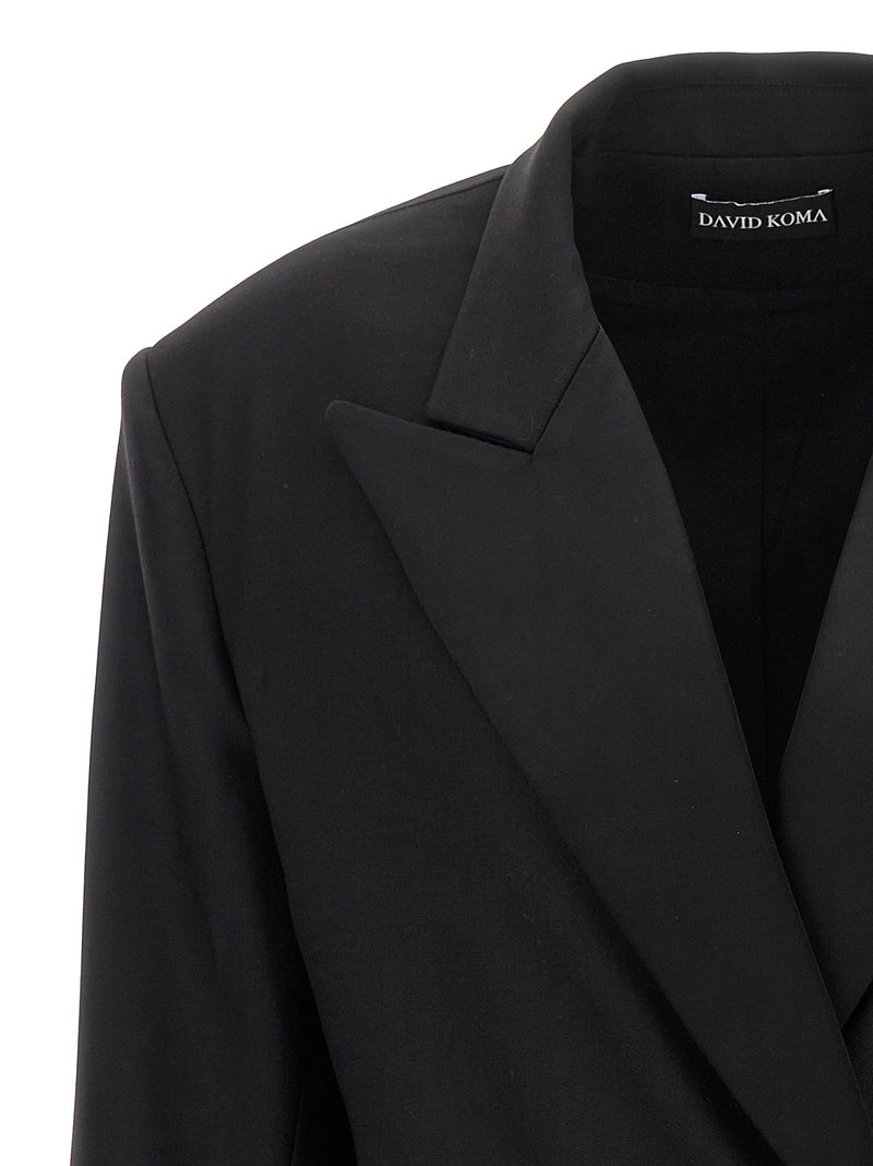 David Koma David Koma Tailored Tuxedo Blazer