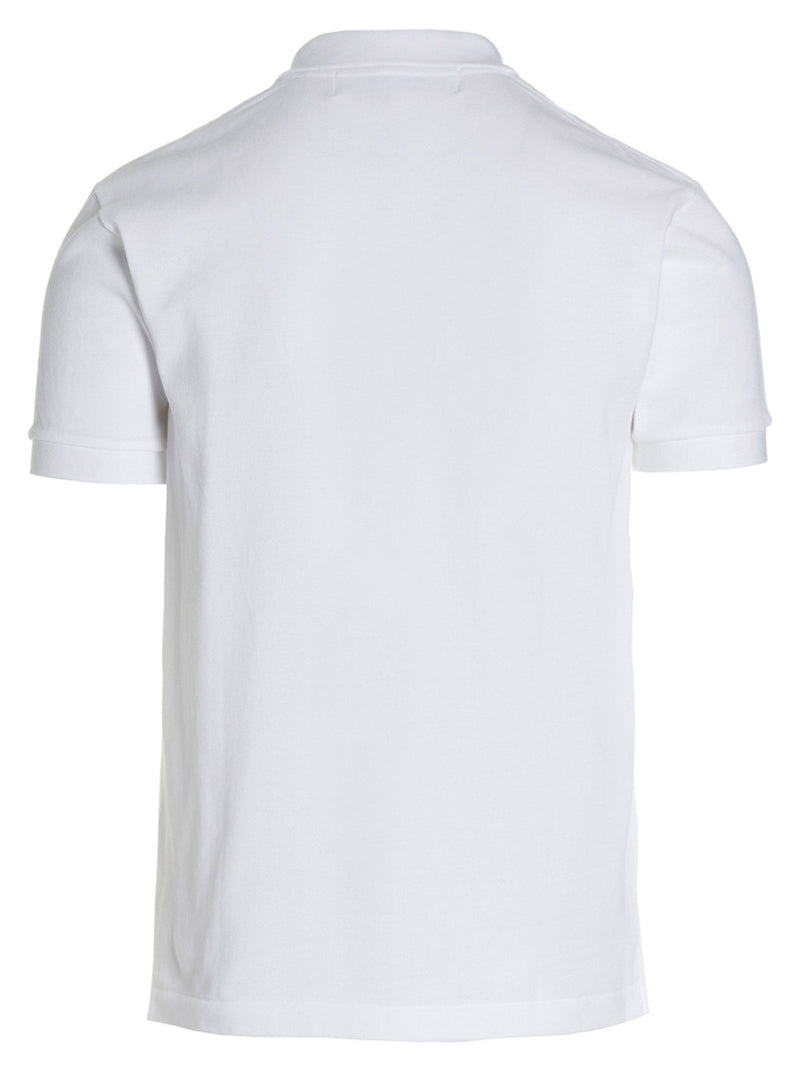 Comme Des Garçons Play Comme Des Garçons Play Logo Patch Polo Shirt