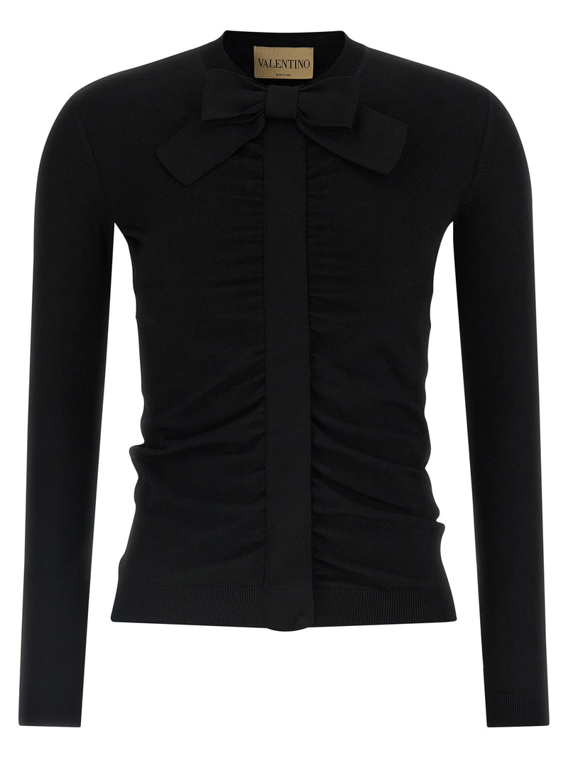 Valentino Garavani Valentino Garavani Bow Cardigan