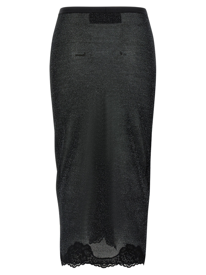 Valentino Garavani Valentino Garavani Lurex Knit Skirt