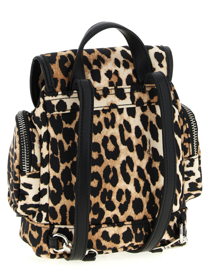 Ganni Ganni Animalier Bucky Backpack