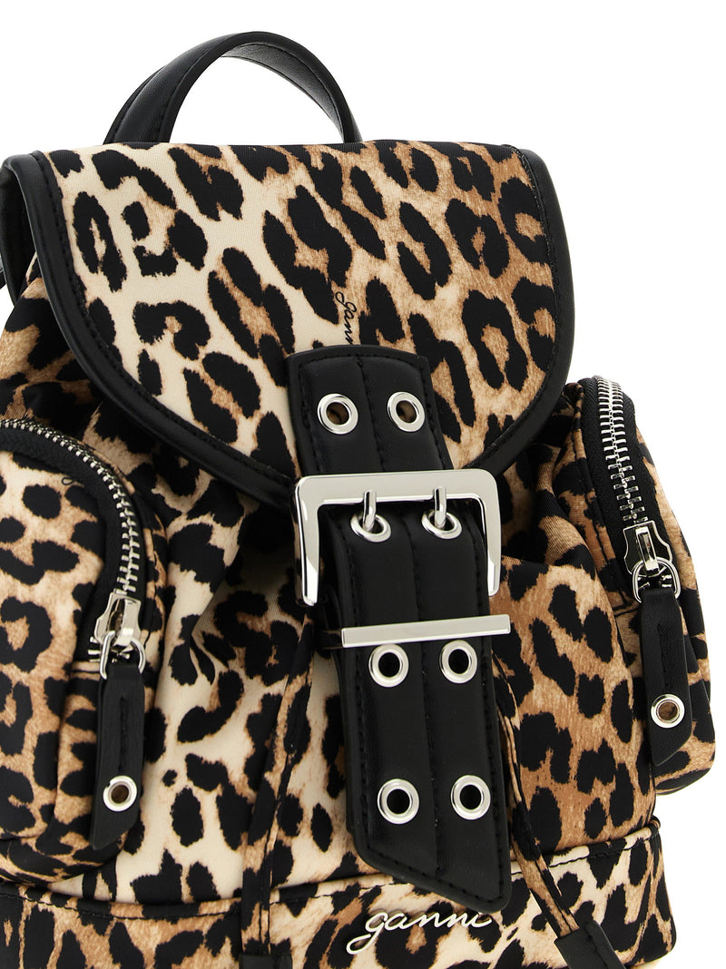 Ganni Ganni Animalier Bucky Backpack