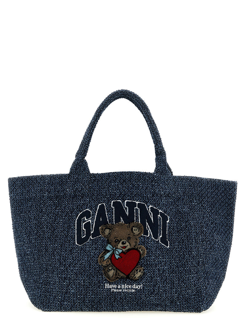 Ganni Ganni Medium Bear Shopping Bag