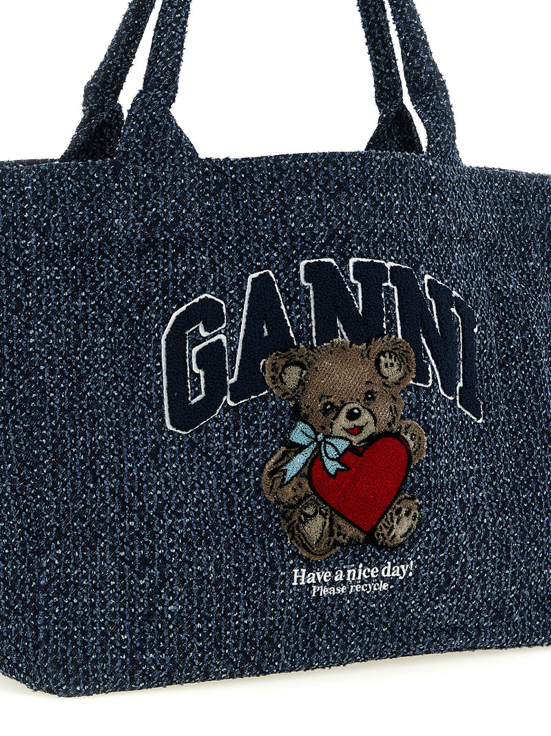 Ganni Ganni Medium Bear Shopping Bag