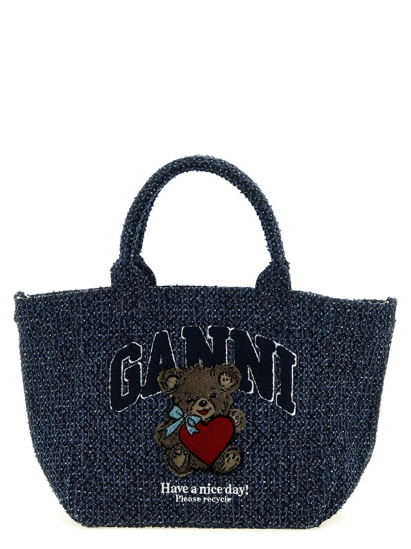 Ganni Ganni Small Bear Shopping Bag