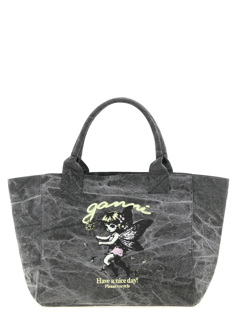 Ganni Ganni Medium Fairy Shopping Bag