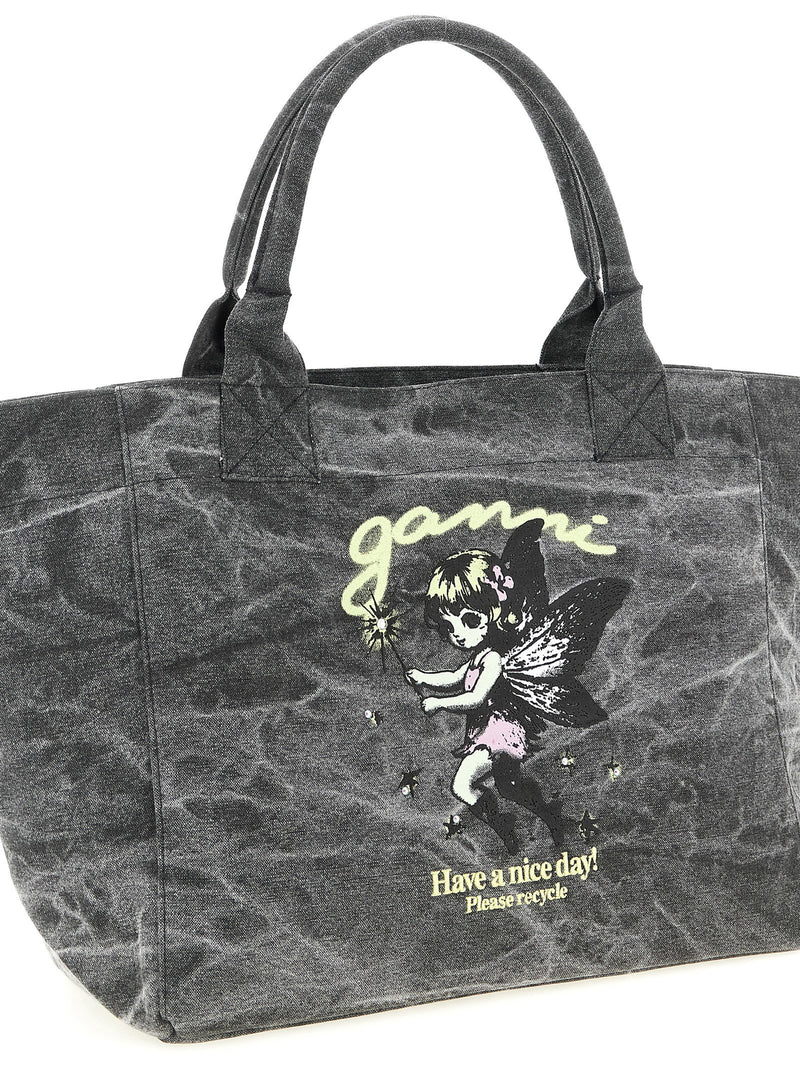 Ganni Ganni Medium Fairy Shopping Bag