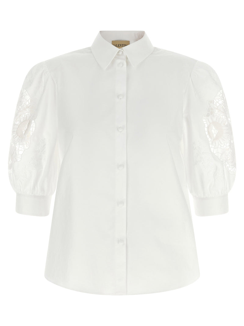 Valentino Garavani Valentino Garavani Macramé Insert Shirt