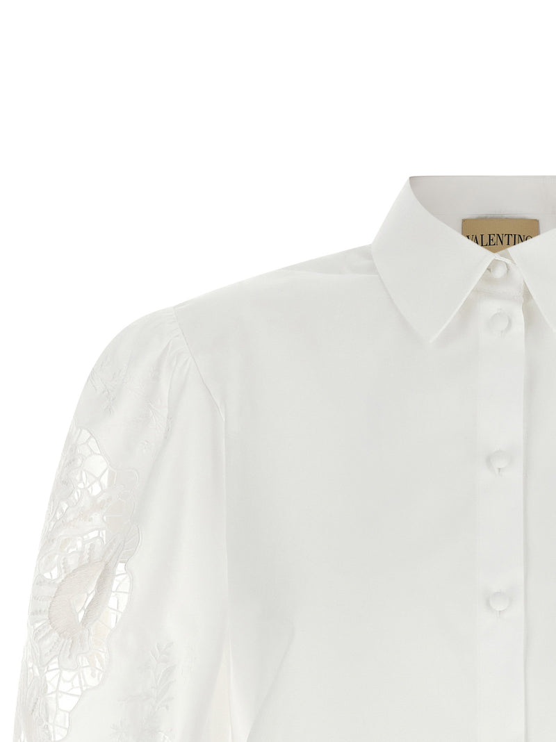 Valentino Garavani Valentino Garavani Macramé Insert Shirt