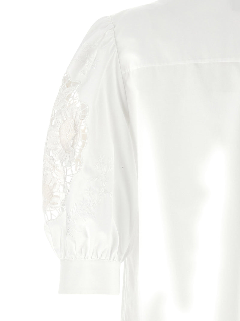 Valentino Garavani Valentino Garavani Macramé Insert Shirt