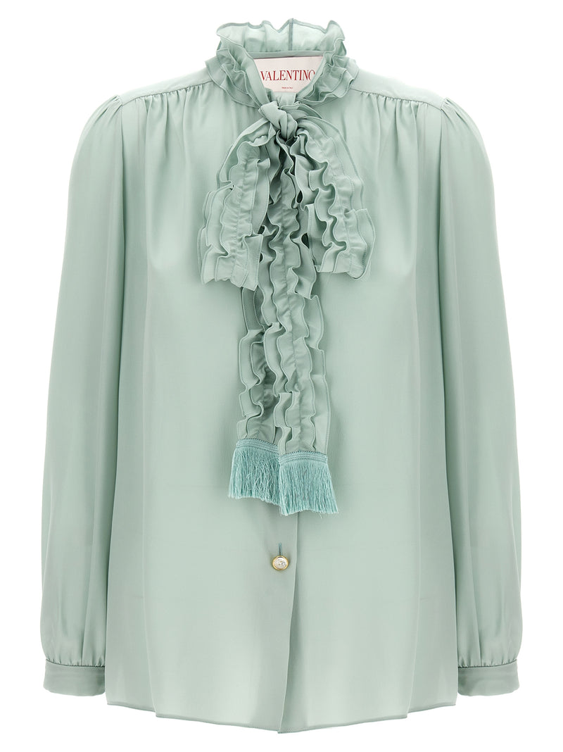 Valentino Garavani Lavallière Shirt | Urbalenti™ NYC