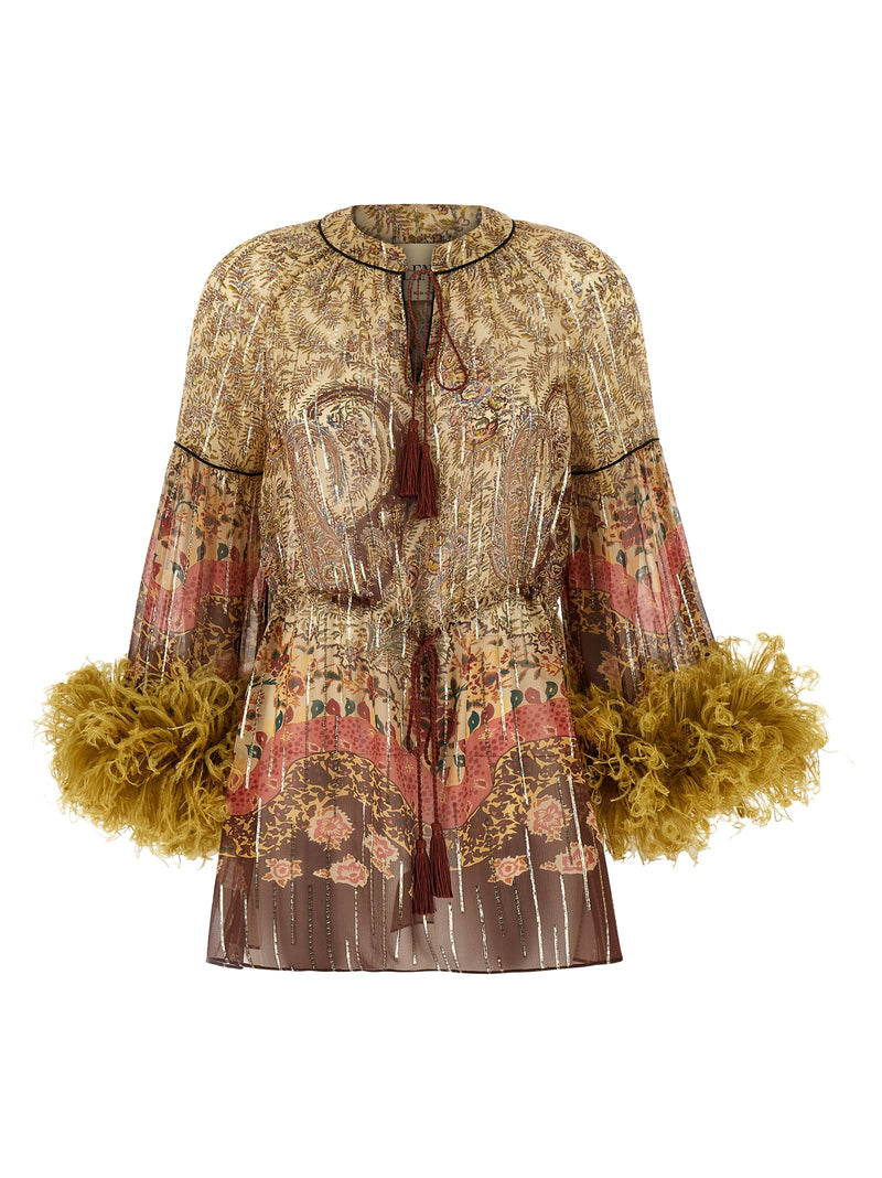 Valentino Garavani Voyage Imaginaire Paisley Top | Urbalenti | Urbalenti... | Urbalenti™ NYC