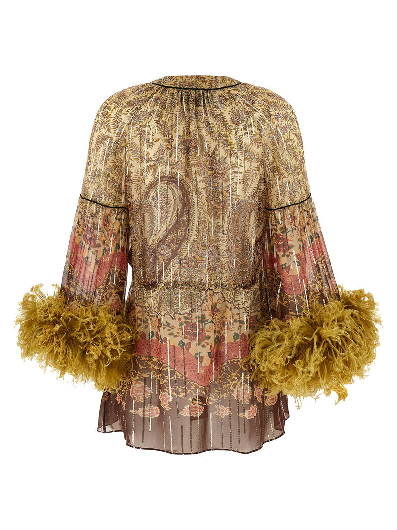 Valentino Garavani Voyage Imaginaire Paisley Top | Urbalenti | Urbalenti... | Urbalenti™ NYC